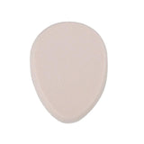 ELECOOL 1pc Superior Soft Fiber Dual-side Microfiber Suede Makeup Remover Puff Coffee/White/Black Color Lazy Makeup Remover Puff