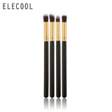 ELECOOL 4/1pcs/set Professional Eyeshadow Brushes Blending Eye Shadow Eyelash Pencil Brush Makeup Tool Top Quality for Women