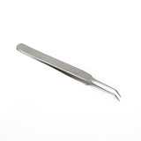 ELECOOL Stainless Steel Curved Straight Blackhead Acne Clips Pimple Comedone Remover Tweezers Face Care Tool