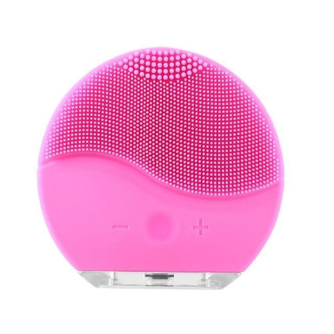 Electric Facial Cleansing Brush Vibration Skin Remove Blackhead Pore Cleanser Waterproof Silicone Face Massager