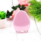 Electric Facial Massage Lift Tools Silicone Face Care Massager SPA Brush Skin Firming Machine Anti-aging Scraping Cleanser