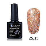 Elite99 10ML Diamond Nail Gel Glitter LED UV Gel Manicure Shiny Sequins Soak Off Gel Nail Polish Vernis Semi Permanent Gellak