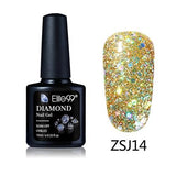 Elite99 10ML Diamond Nail Gel Glitter LED UV Gel Manicure Shiny Sequins Soak Off Gel Nail Polish Vernis Semi Permanent Gellak