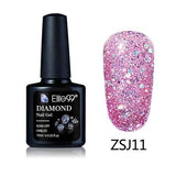 Elite99 10ML Diamond Nail Gel Glitter LED UV Gel Manicure Shiny Sequins Soak Off Gel Nail Polish Vernis Semi Permanent Gellak