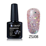 Elite99 10ML Diamond Nail Gel Glitter LED UV Gel Manicure Shiny Sequins Soak Off Gel Nail Polish Vernis Semi Permanent Gellak