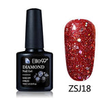 Elite99 10ML Diamond Nail Gel Glitter LED UV Gel Manicure Shiny Sequins Soak Off Gel Nail Polish Vernis Semi Permanent Gellak