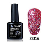 Elite99 10ML Diamond Nail Gel Glitter LED UV Gel Manicure Shiny Sequins Soak Off Gel Nail Polish Vernis Semi Permanent Gellak