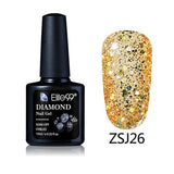 Elite99 10ML Diamond Nail Gel Glitter LED UV Gel Manicure Shiny Sequins Soak Off Gel Nail Polish Vernis Semi Permanent Gellak