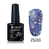 Elite99 10ML Diamond Nail Gel Glitter LED UV Gel Manicure Shiny Sequins Soak Off Gel Nail Polish Vernis Semi Permanent Gellak