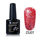 Elite99 10ML Diamond Nail Gel Glitter LED UV Gel Manicure Shiny Sequins Soak Off Gel Nail Polish Vernis Semi Permanent Gellak