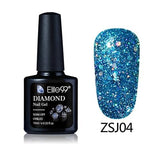 Elite99 10ML Diamond Nail Gel Glitter LED UV Gel Manicure Shiny Sequins Soak Off Gel Nail Polish Vernis Semi Permanent Gellak