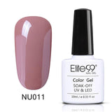 Elite99 10ML Pure Color Varnish Semi Permanent Vernis Gel Enamel Nail Art UV Gel Nail Polish Sale Manicure Lacquer Paint