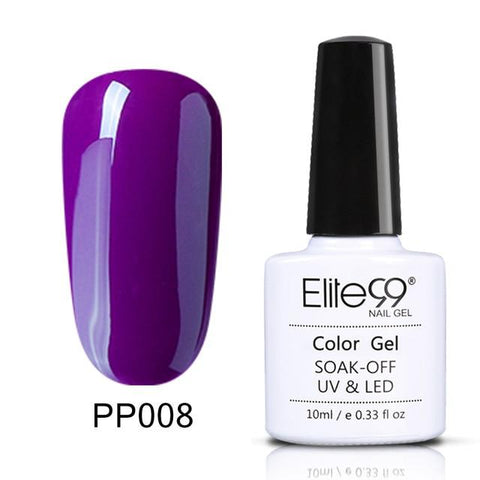 Elite99 10ML Pure Color Varnish Semi Permanent Vernis Gel Enamel Nail Art UV Gel Nail Polish Sale Manicure Lacquer Paint