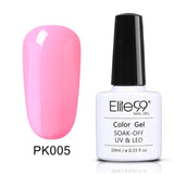 Elite99 10ML Pure Color Varnish Semi Permanent Vernis Gel Enamel Nail Art UV Gel Nail Polish Sale Manicure Lacquer Paint