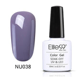 Elite99 10ml Nude Color Gel Nail Polish Soak Off UV Nail Art Design Manicure Vernis Semi Permanent Nail Varnish Lacquer