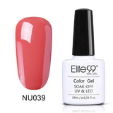 Elite99 10ml Nude Color Gel Nail Polish Soak Off UV Nail Art Design Manicure Vernis Semi Permanent Nail Varnish Lacquer