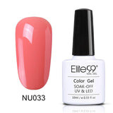 Elite99 10ml Nude Color Gel Nail Polish Soak Off UV Nail Art Design Manicure Vernis Semi Permanent Nail Varnish Lacquer