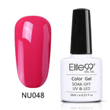 Elite99 10ml Nude Color Gel Nail Polish Soak Off UV Nail Art Design Manicure Vernis Semi Permanent Nail Varnish Lacquer