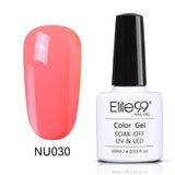 Elite99 10ml Nude Color Gel Nail Polish Soak Off UV Nail Art Design Manicure Vernis Semi Permanent Nail Varnish Lacquer