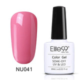 Elite99 10ml Nude Color Gel Nail Polish Soak Off UV Nail Art Design Manicure Vernis Semi Permanent Nail Varnish Lacquer