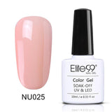 Elite99 10ml Nude Color Gel Nail Polish Soak Off UV Nail Art Design Manicure Vernis Semi Permanent Nail Varnish Lacquer