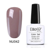 Elite99 10ml Nude Color Gel Nail Polish Soak Off UV Nail Art Design Manicure Vernis Semi Permanent Nail Varnish Lacquer