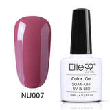 Elite99 10ml Nude Color Gel Nail Polish Soak Off UV Nail Art Design Manicure Vernis Semi Permanent Nail Varnish Lacquer