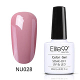 Elite99 10ml Nude Color Gel Nail Polish Soak Off UV Nail Art Design Manicure Vernis Semi Permanent Nail Varnish Lacquer