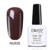 Elite99 10ml Nude Color Gel Nail Polish Soak Off UV Nail Art Design Manicure Vernis Semi Permanent Nail Varnish Lacquer