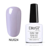 Elite99 10ml Nude Color Gel Nail Polish Soak Off UV Nail Art Design Manicure Vernis Semi Permanent Nail Varnish Lacquer
