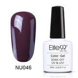 Elite99 10ml Nude Color Gel Nail Polish Soak Off UV Nail Art Design Manicure Vernis Semi Permanent Nail Varnish Lacquer
