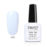 Elite99 10ml Pure Color Gel Polish Varnish UV LED Gorgeous Nude Series UV Gel LED Lamp Nail Art Design Hot Sale Nail Gel Lacquer