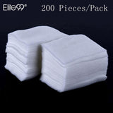 Elite99 200pieces/pack Nail Cotton Wipes UV Gel Nail Tips Polish Remover Cleaner Lint Paper Pad Nail Art Cleaning Manicure Tool