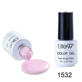 Elite99 7ml UV Pure Color Series Gel Nail Polish Long Lasting Nail Gel Polish Vernis Semi Permanent Nail Primer Gel Varnishes