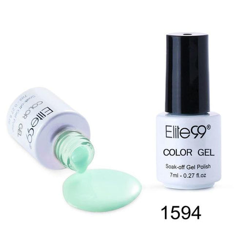 Elite99 7ml UV Pure Color Series Gel Nail Polish Long Lasting Nail Gel Polish Vernis Semi Permanent Nail Primer Gel Varnishes