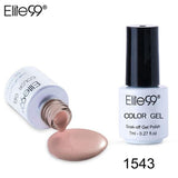 Elite99 7ml UV Pure Color Series Gel Nail Polish Long Lasting Nail Gel Polish Vernis Semi Permanent Nail Primer Gel Varnishes