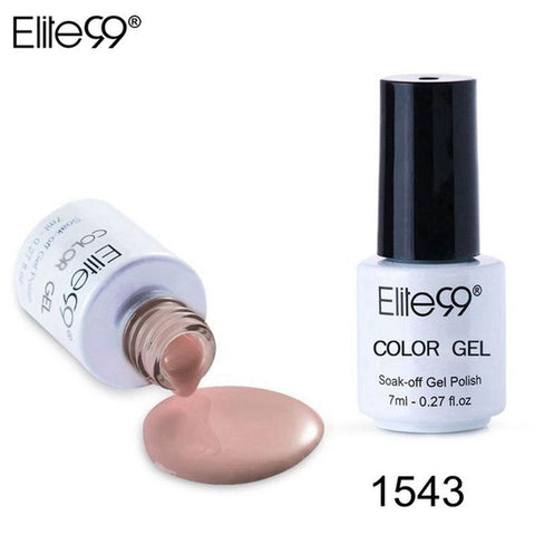 Elite99 7ml UV Pure Color Series Gel Nail Polish Long Lasting Nail Gel Polish Vernis Semi Permanent Nail Primer Gel Varnishes