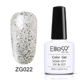 Elite99 Soak Off Glitter Pearl Color Nail Polish UV Gel 10ml Lacquer Need LED Lamp Base Top Coat Varnish Semi Permanent Enamel