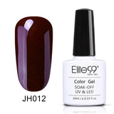 Elite99 Wine Red Colorful Soak Off Nail Gel Polish 1 Piece 10ml Elegant Long Lasting UV Gel Enamel For Nail Art Beauty 36 Colors