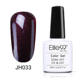Elite99 Wine Red Colorful Soak Off Nail Gel Polish 1 Piece 10ml Elegant Long Lasting UV Gel Enamel For Nail Art Beauty 36 Colors