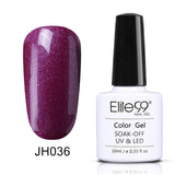 Elite99 Wine Red Colorful Soak Off Nail Gel Polish 1 Piece 10ml Elegant Long Lasting UV Gel Enamel For Nail Art Beauty 36 Colors
