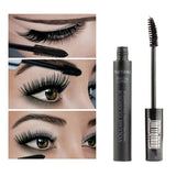 Eye Mascara Fashion 3D Cosmetic Makeup Fiber Ladies Mascara Curl Waterproof Eyelashes Extension Mascara