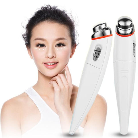 Eye Roller Electric Massager Remove Wrinkles Dark Circle Anti-Aging Vibration Massage Eyes Skin Care Beauty New