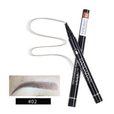 Eyebrow Pencil Microblading Eyebrow Tattoo Pen Waterproof Fork Tip Fine Sketch Microblading Pencil Liquid Eyebrow Pen Makeup