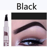 Eyebrow Pencil Tattoo Pen Eyebrow Stencil Brush Liquid Eye Brow Shades Tools Tint Long Lasting Paint Waterproof Cosmetics Set