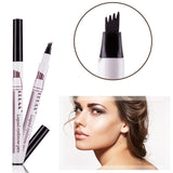 Eyebrow Pencil Tattoo Pen Eyebrow Stencil Brush Liquid Eye Brow Shades Tools Tint Long Lasting Paint Waterproof Cosmetics Set