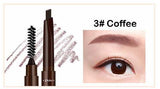 Eyebrow Pencil Waterproof 4 Fork Tip Fine Sketch Enhancer Eyebrow Tattoo Pen Liquid Eyebrow Enhancer Dye Tint Pen Dropshipping