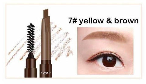 Eyebrow Pencil Waterproof 4 Fork Tip Fine Sketch Enhancer Eyebrow Tattoo Pen Liquid Eyebrow Enhancer Dye Tint Pen Dropshipping