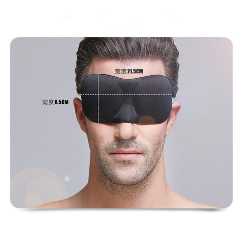 Eyeshade Travel Sleeping Eye Mask 3D Memory Foam Padded Shade Cover Sleeping Blindfold for Office Sleep Mask