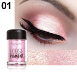 FOCALLURE Good Makeup Glitter Mermaid Eye Shadow Cosmetic Diamond Lips Loose Pigment Powder Eyes Make Up Shiny Eyeshadow JS 2018